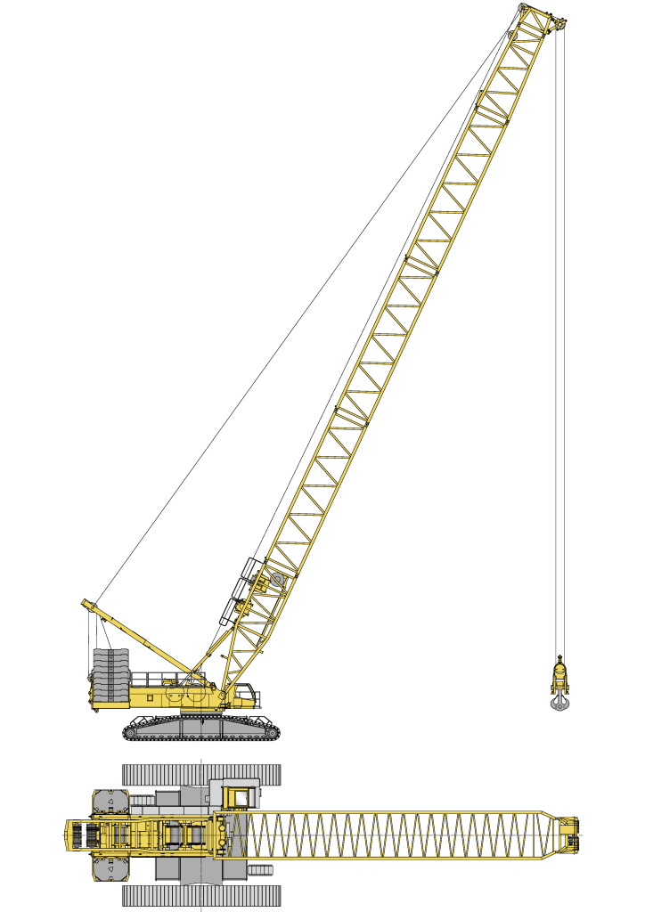 Liebherr LR 1700‑1.0 Crawler Crane | 700 Ton Capacity