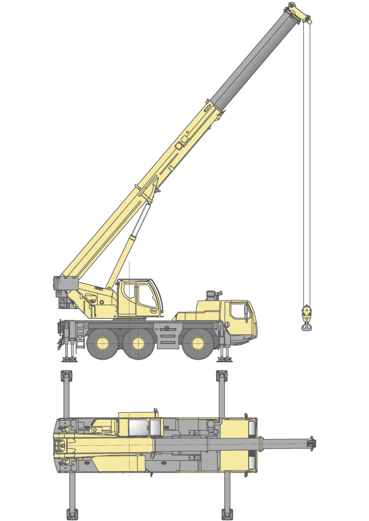 Liebherr LTM 1050-3.1 Mobile Crane | 50 Ton Capacity