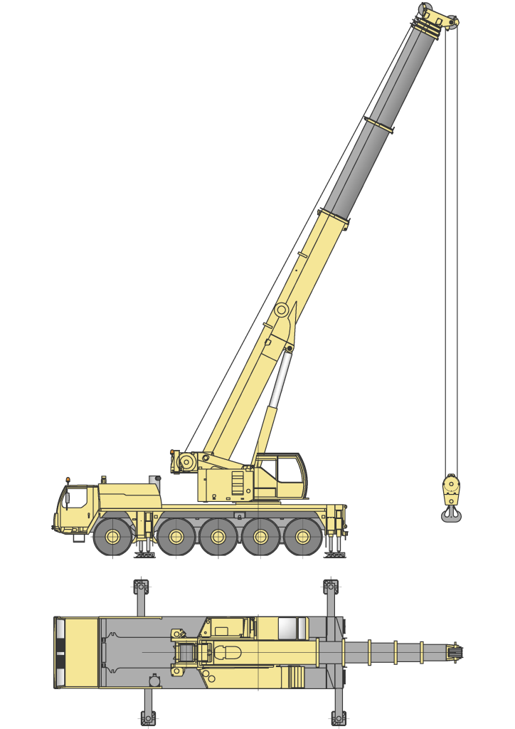 Liebherr LTM 1100-5.1 Mobile Crane | 100 Ton Capacity