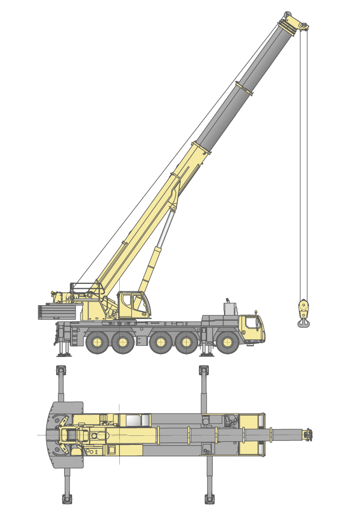 Liebherr LTM 1160-5.2 Mobile Crane: 180 Ton Lifting