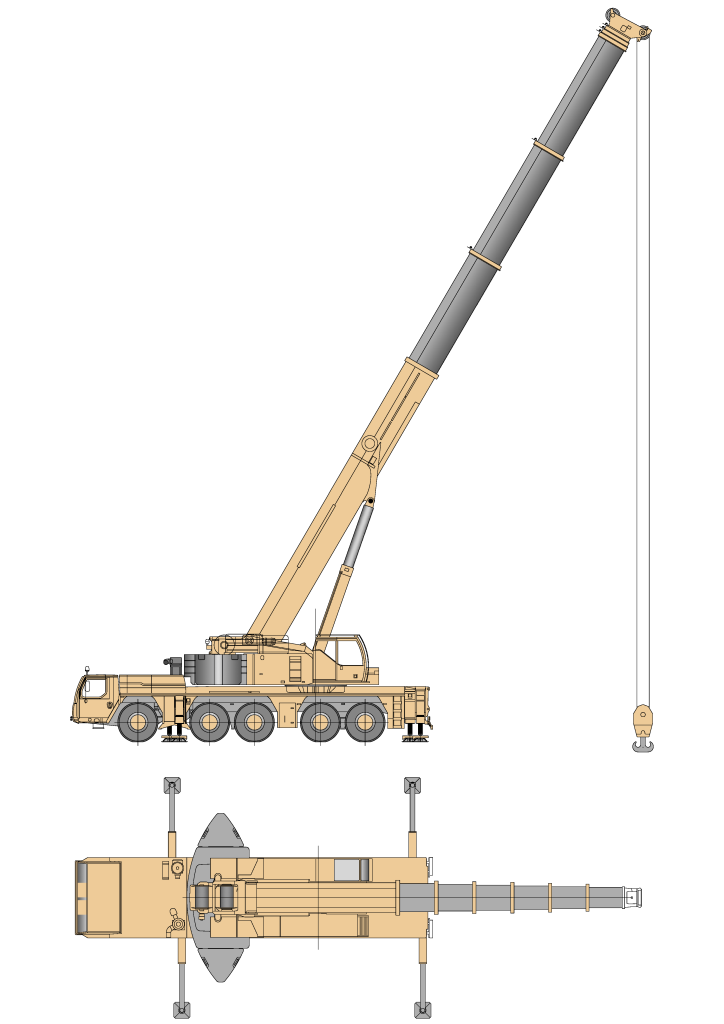 Liebherr LTM 1200-5.1: 200 Ton Max Load Crane Specs